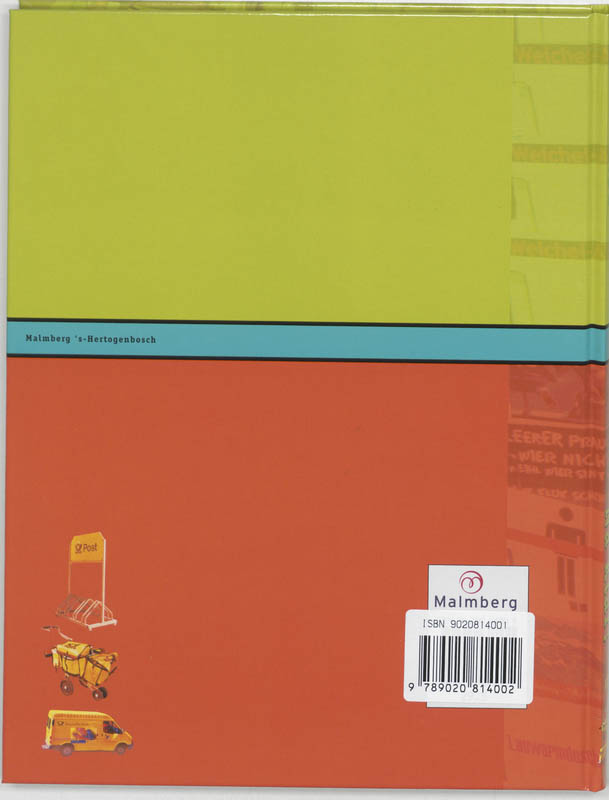 Achterkant van Textbuch