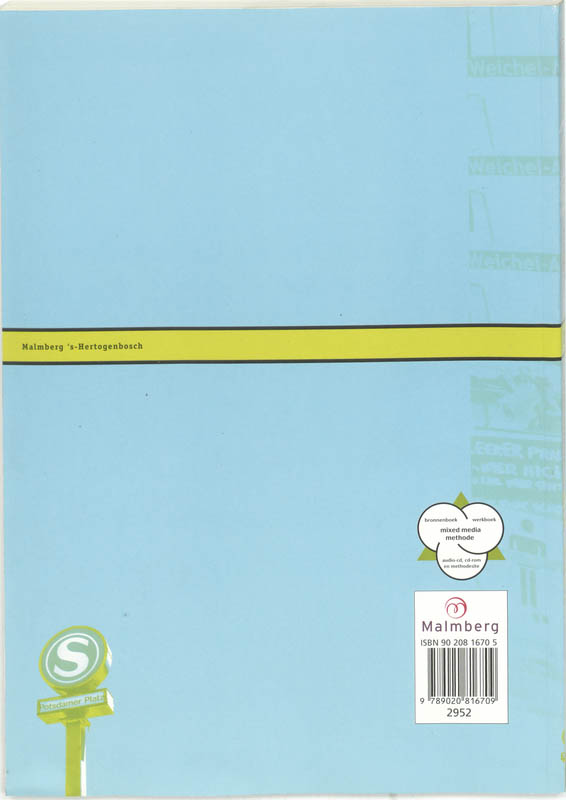 Achterkant van Antwoordenboek