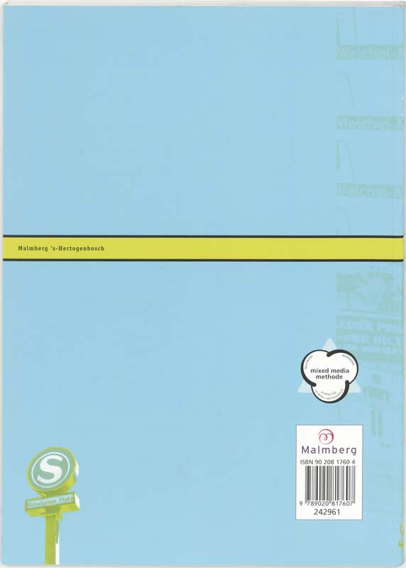 Achterkant van Antwoordenboek