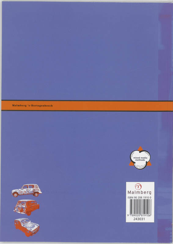 Achterkant van Cahier d'exercices