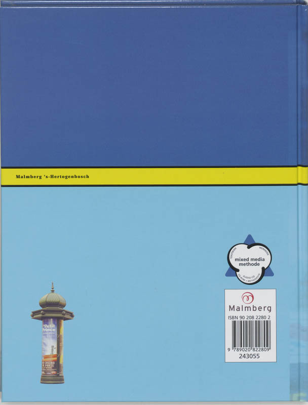 Achterkant van Livre de textes