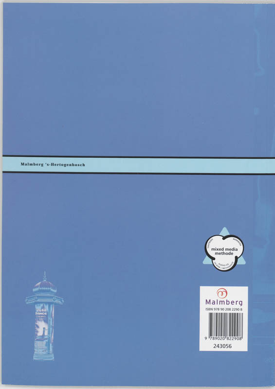 Achterkant van Cahier d'exercices