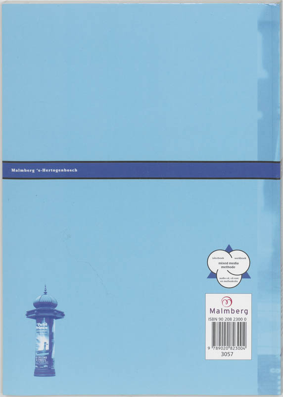 Achterkant van Antwoordenboek