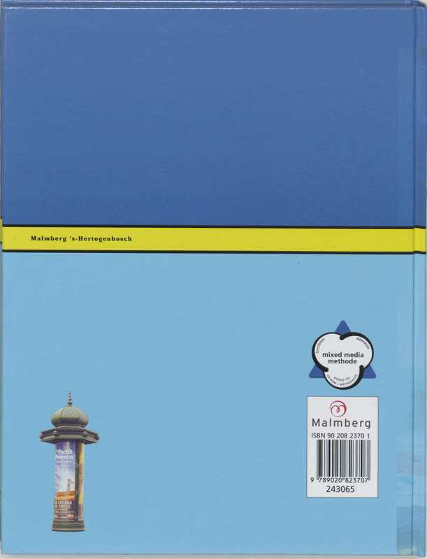 Achterkant van Livre de textes
