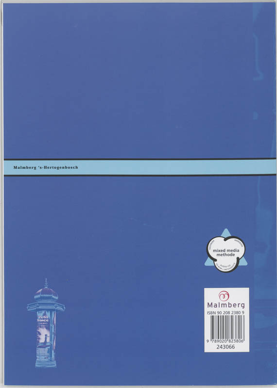 Achterkant van Cahier d'exercices