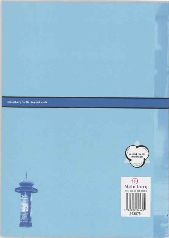 Achterkant van Antwoordenboek