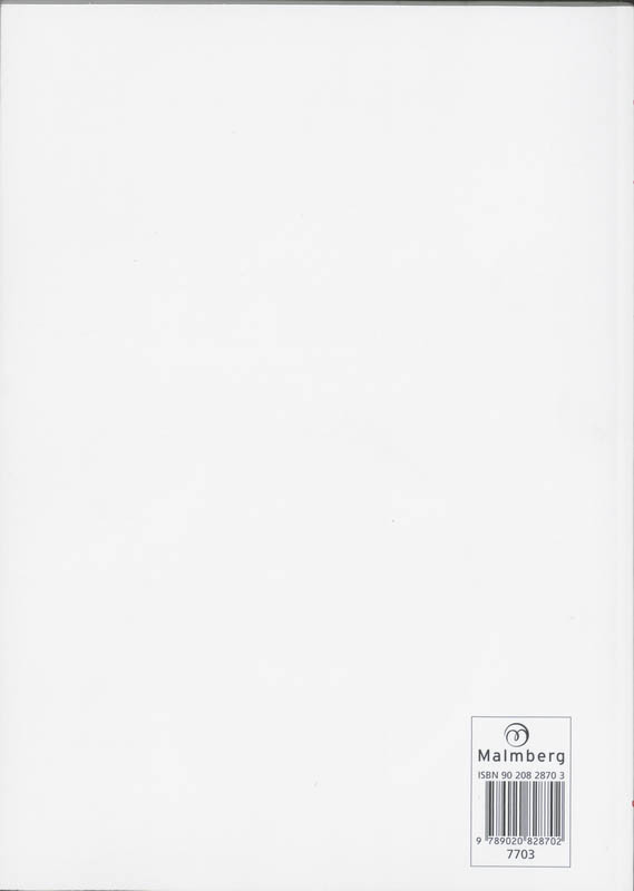 Achterkant van Werkboek