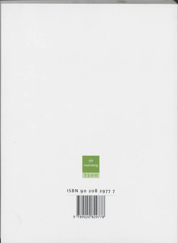 Achterkant van Leerlingenboek