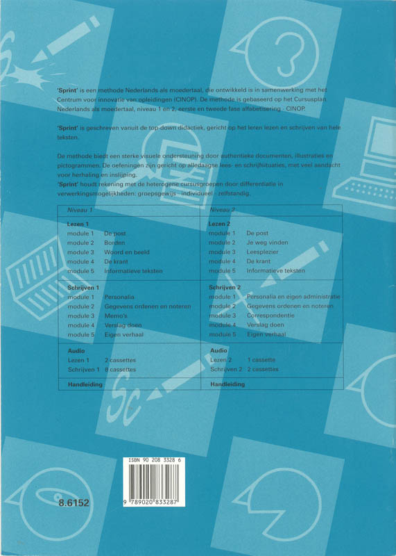 Achterkant van Lezen 1
