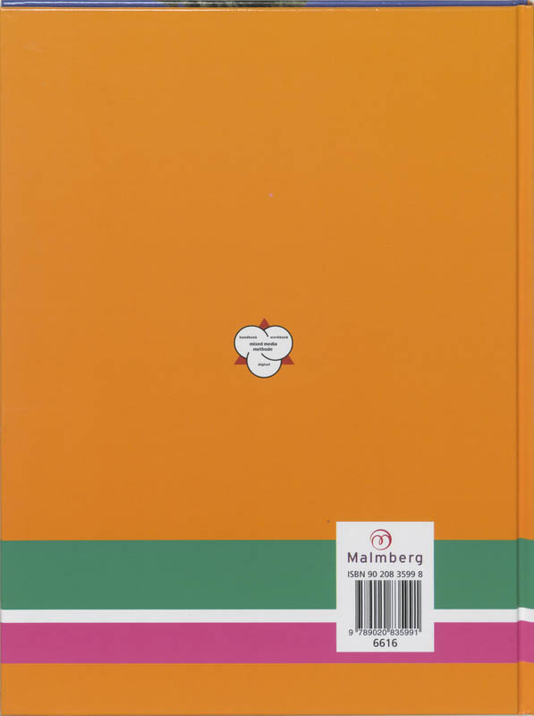Achterkant van Handboek