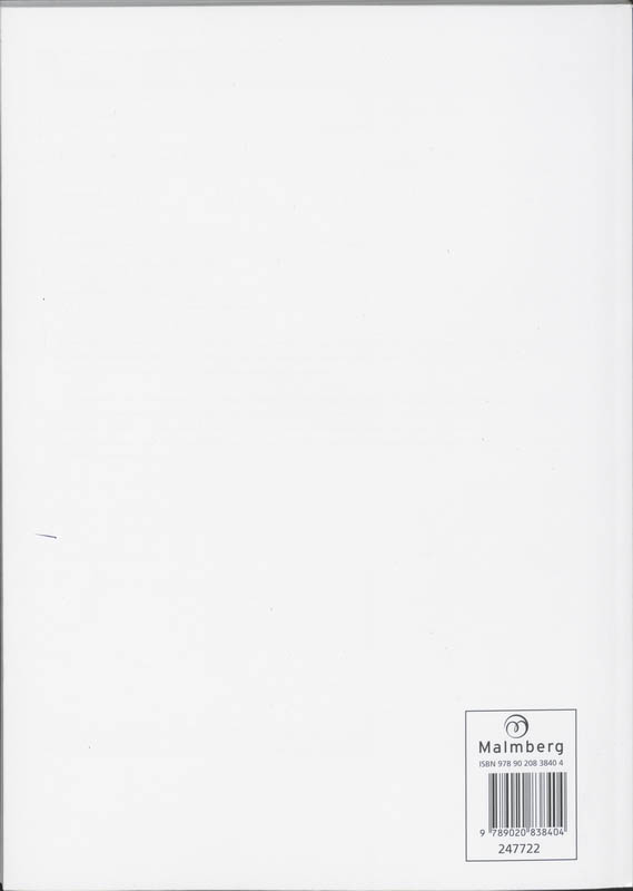 Achterkant van Werkboek