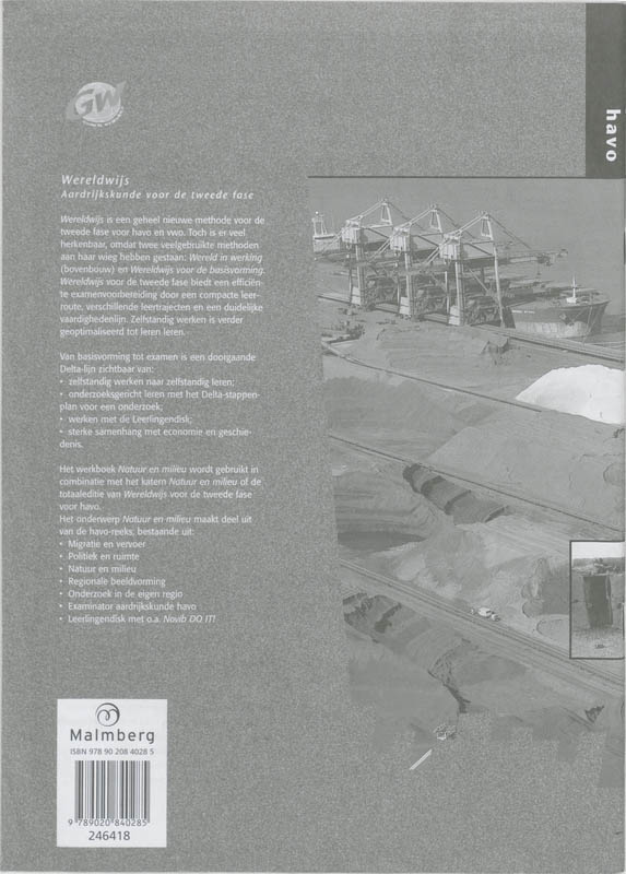 Achterkant van Werkboek