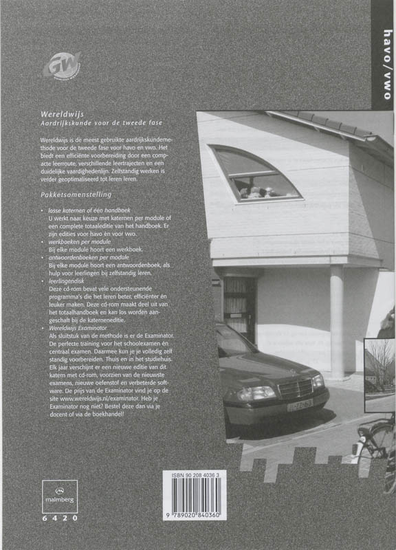 Achterkant van Werkboek