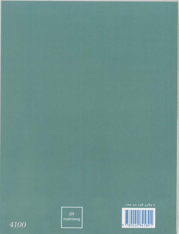 Achterkant van Workbook