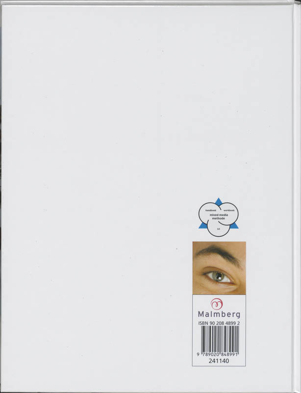 Achterkant van Handboek