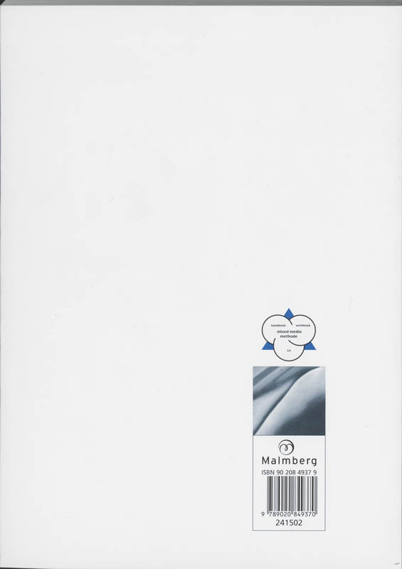 Achterkant van Werkboek