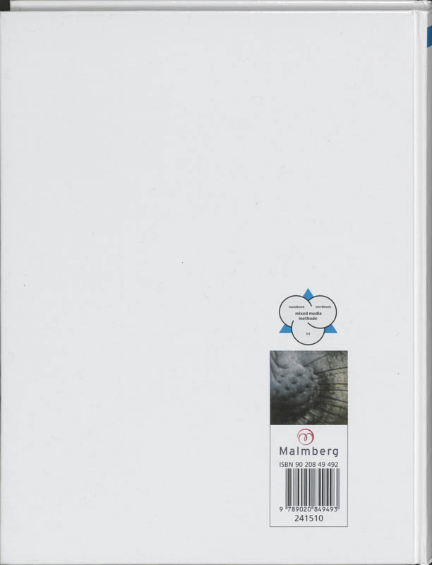 Achterkant van Handboek