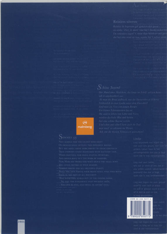 Achterkant van Werkboek