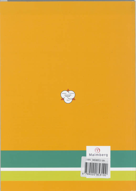 Achterkant van Antwoordenboek