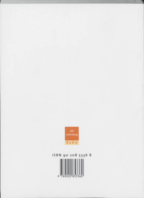 Achterkant van Leerlingenboek
