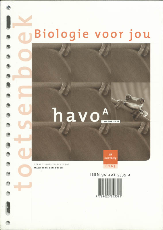 Achterkant van Toetsen