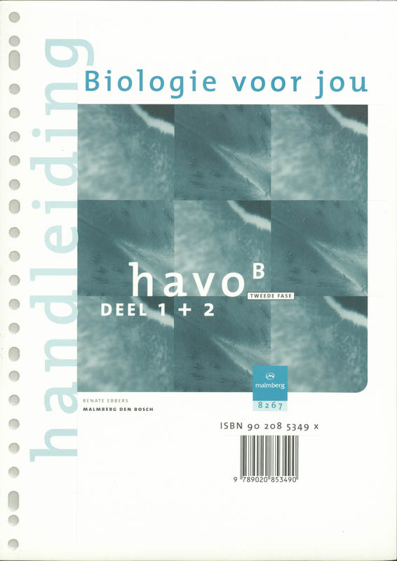 Achterkant van Handleiding