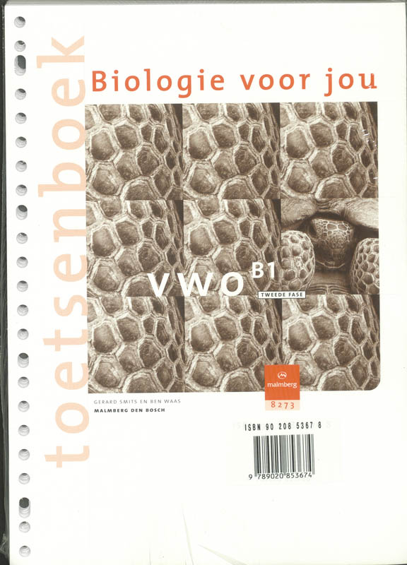 Achterkant van Toetsenboek