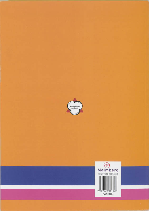 Achterkant van Werkboek