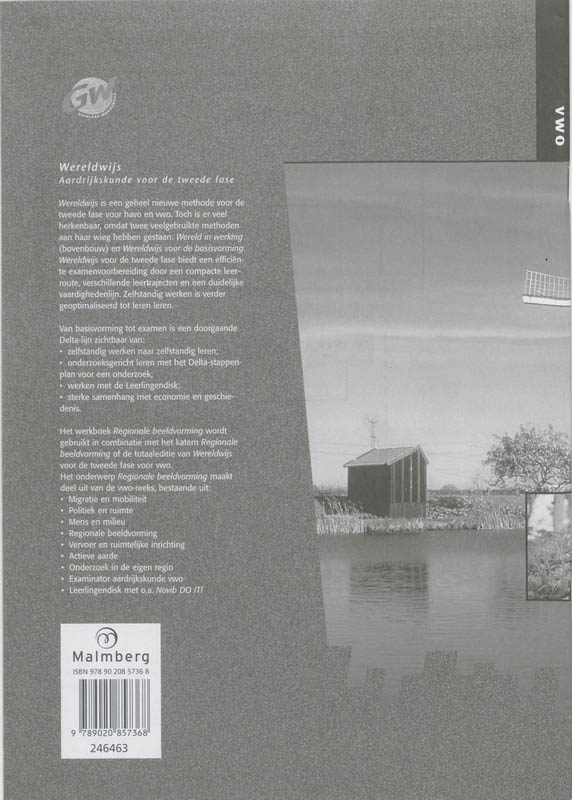 Achterkant van Werkboek