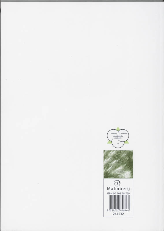 Achterkant van Werkboek
