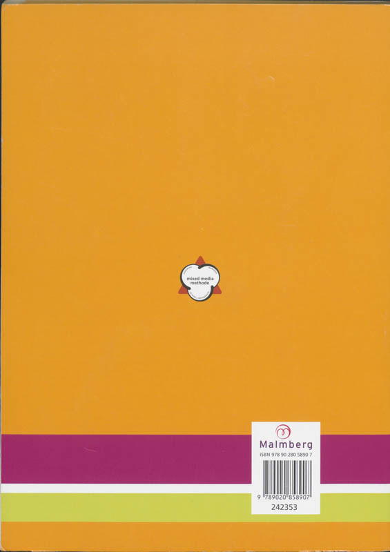 Achterkant van Werkboek