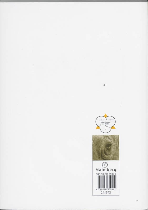 Achterkant van Werkboek