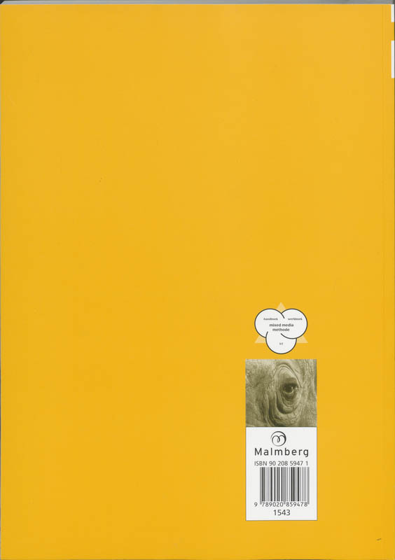 Achterkant van Antwoordenboek