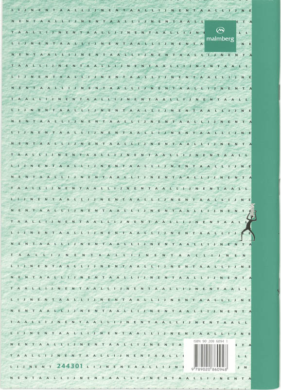 Achterkant van Werkboek