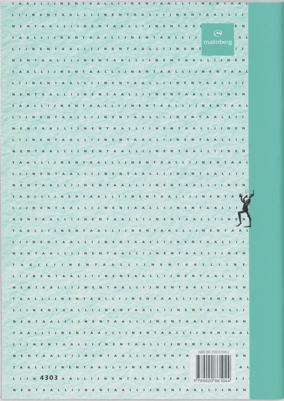 Achterkant van Werkboek