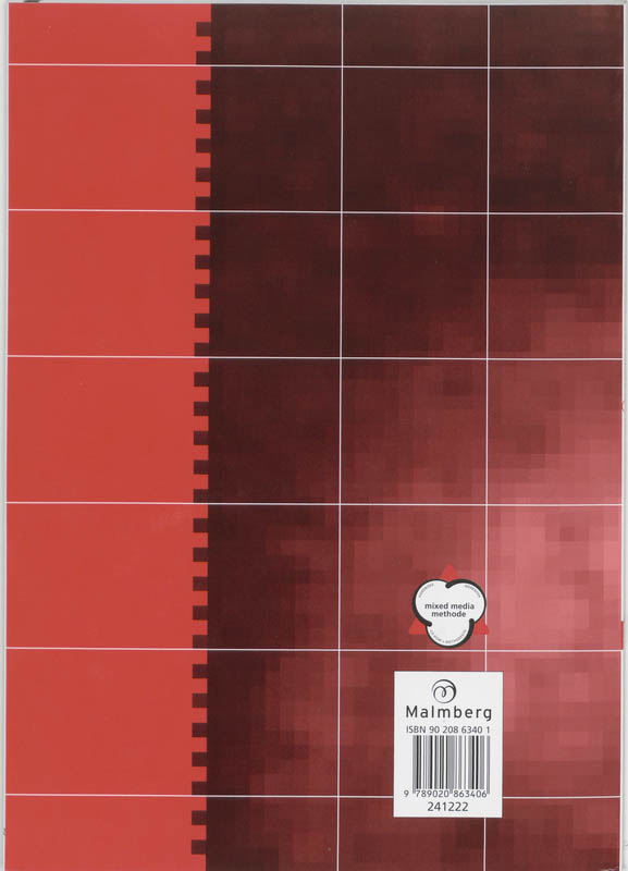 Achterkant van Werkboek A