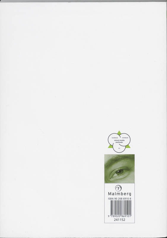 Achterkant van Werkboek A