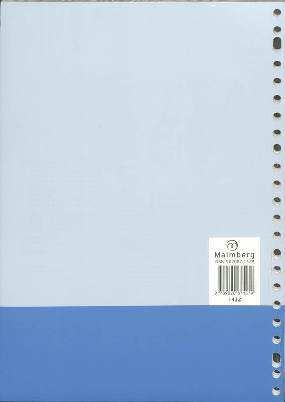 Achterkant van Werkboek