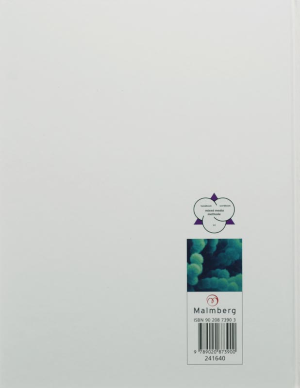 Achterkant van handboek