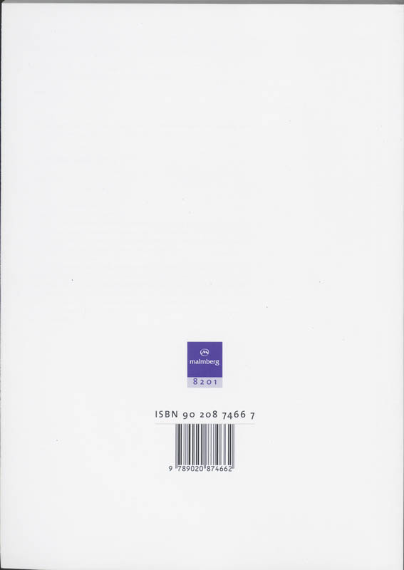 Achterkant van Werkboek