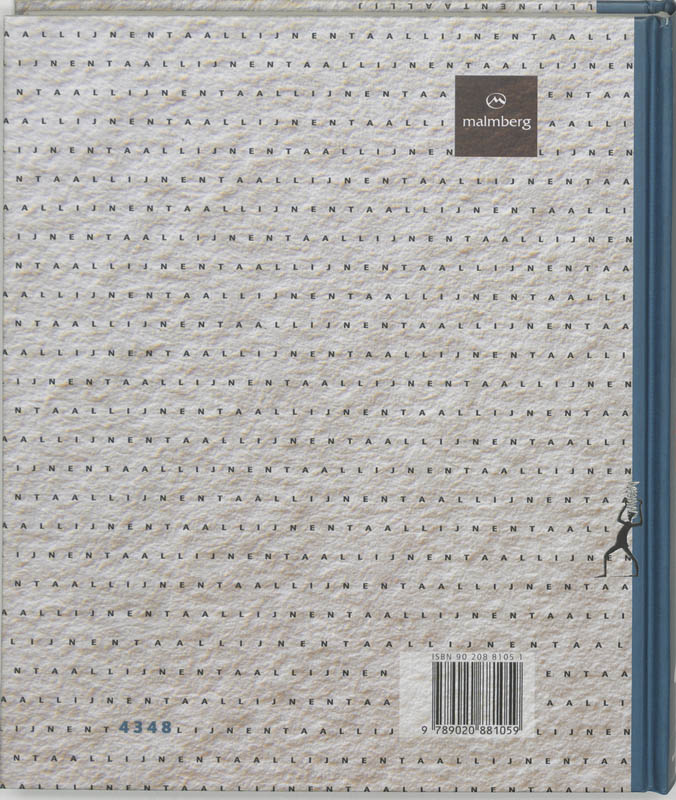 Achterkant van Handboek