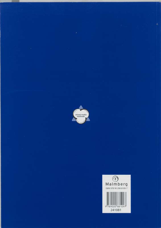 Achterkant van Werkboek