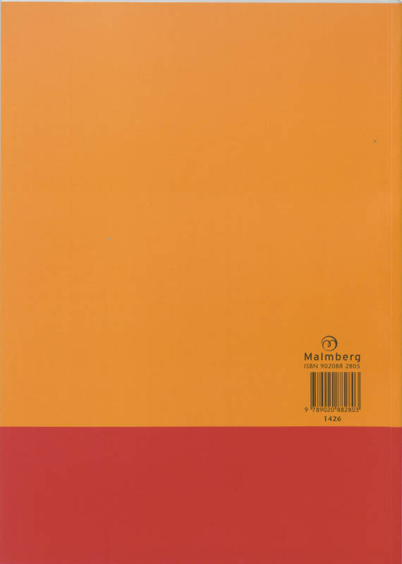Achterkant van Handboek