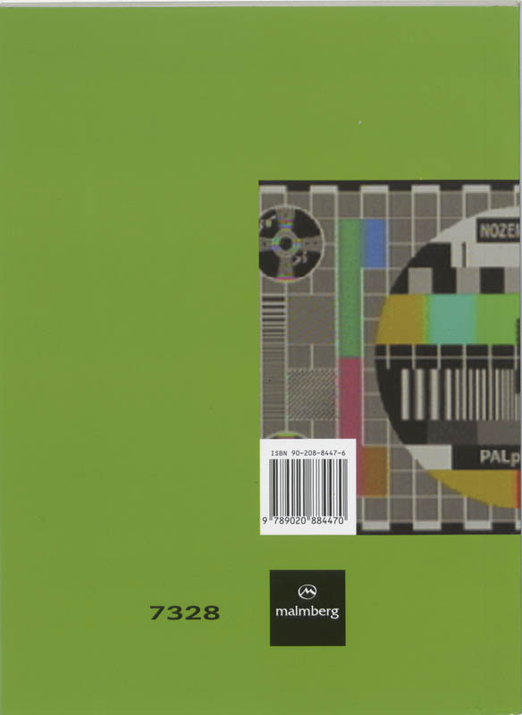 Achterkant van Handboek