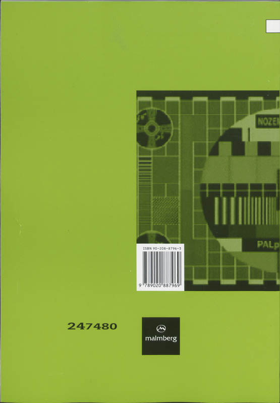 Achterkant van Antwoordenboek A