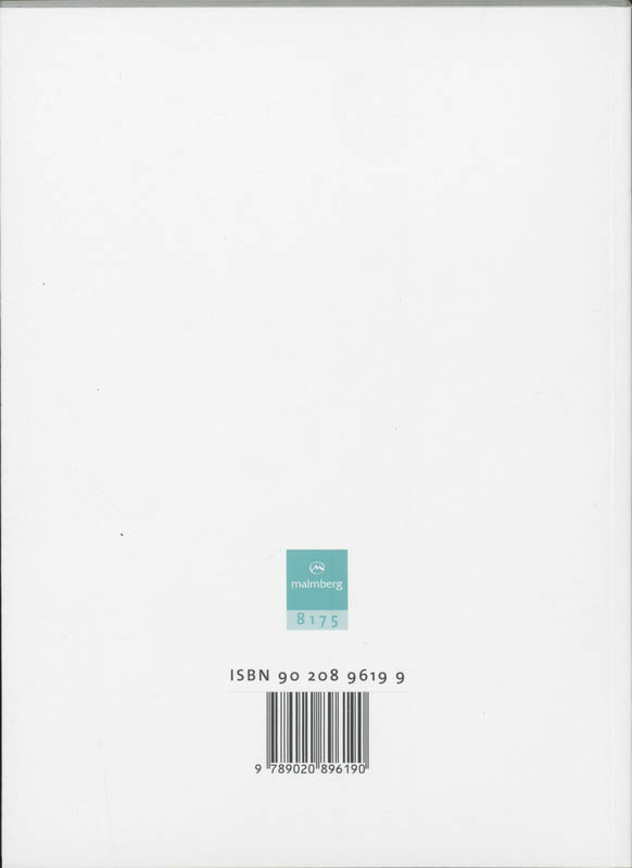Achterkant van Leerlingenboek