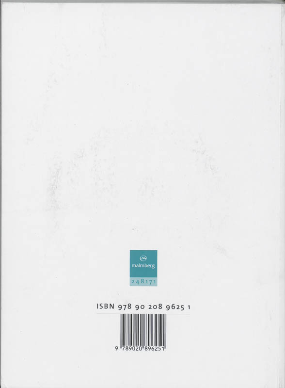 Achterkant van Handboek