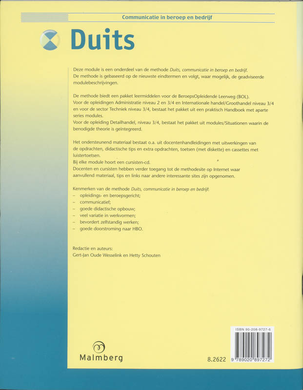 Achterkant van Detailhandel
