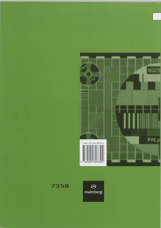 Achterkant van Werkboek