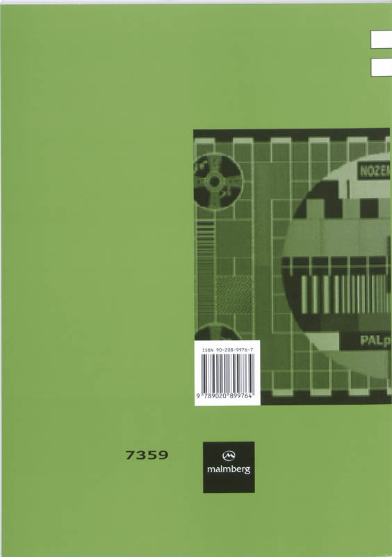 Achterkant van Werkboek